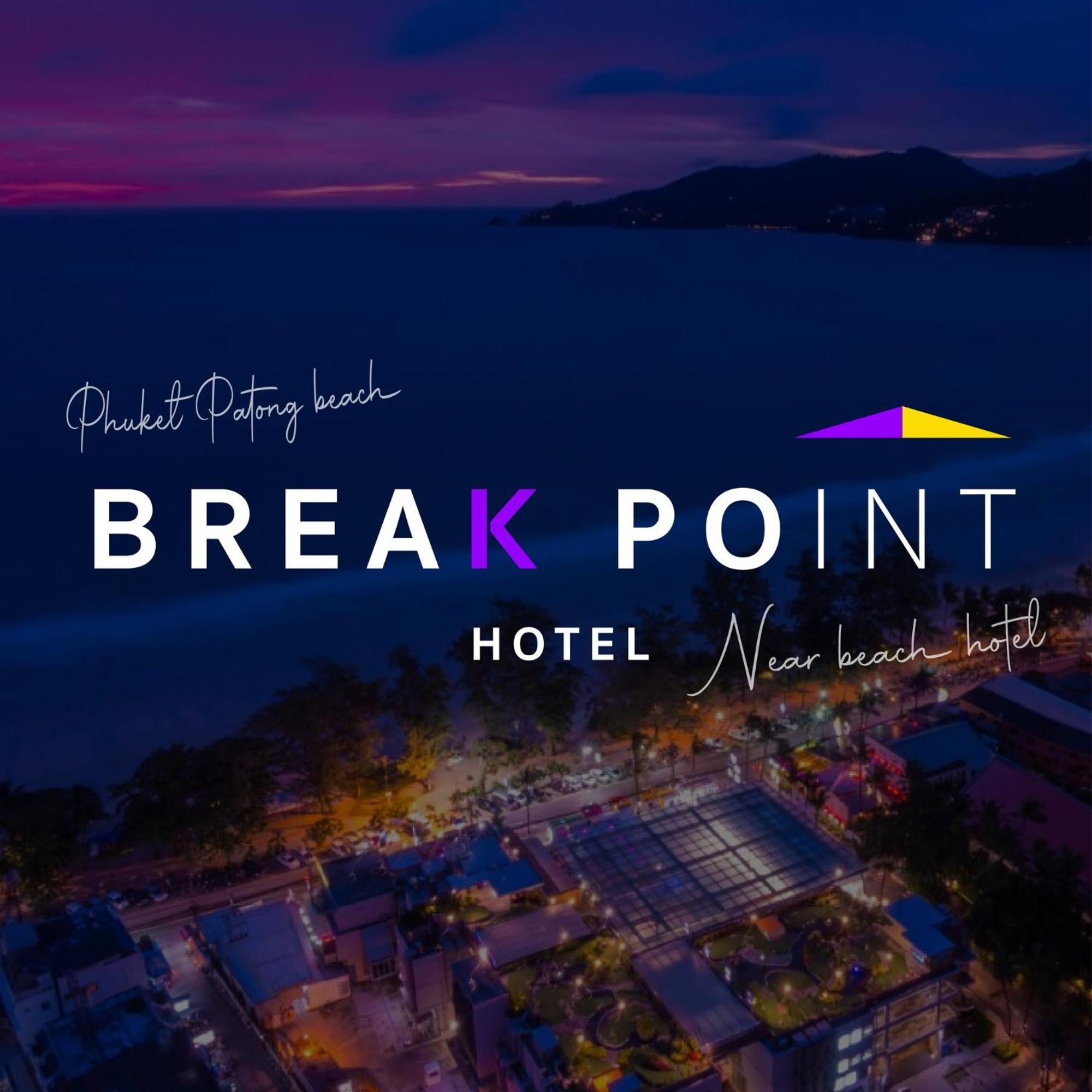 Break Point Hotel Patong Exterior photo